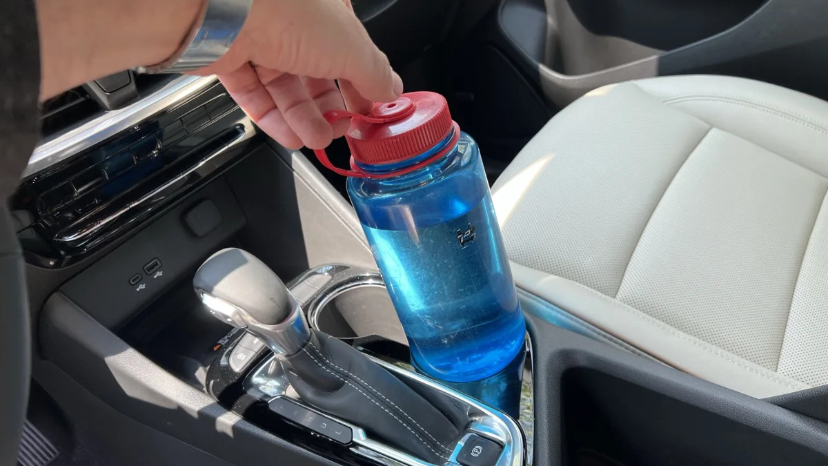 2024 Buick Encore GX - Front cupholders with Nalgene