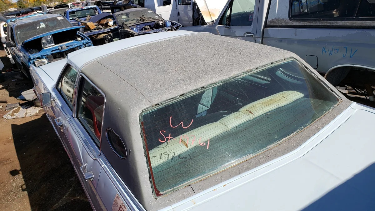 90 - 1978 Lincoln Town Car in Colorado Junkyard - photo by Murilee Martin