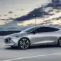 Mercedes Concept EQA revealed at the 2017 Frankfurt Motor Show, side.