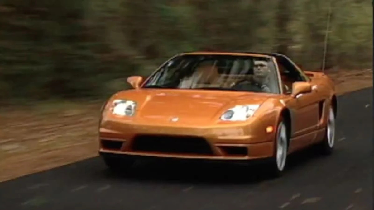 2002 Acura NSX fondly remembered in MotorWeek's retro clip