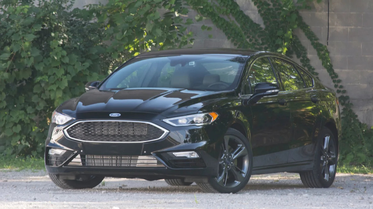2017 ford fusion sport front 325 hp