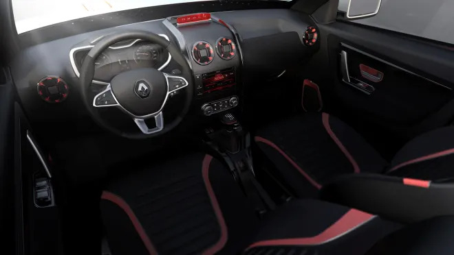 Renault Duster Oroch - Interior Parcial