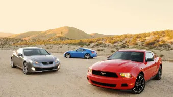 V6 Sports Car Comparison: Mustang vs Genesis Coupe vs 370Z