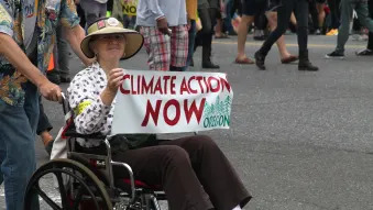 NYC People's March at United Nations Climate Summit 2014