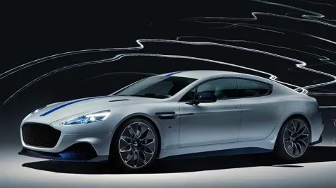 <h6><u>Aston Martin Rapide E opens four doors to the company's electric future</u></h6>