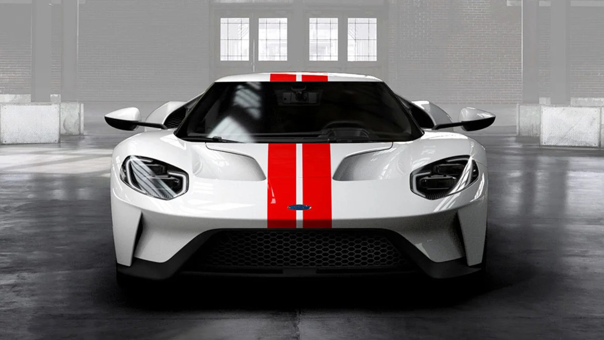 2017 Ford GT front end