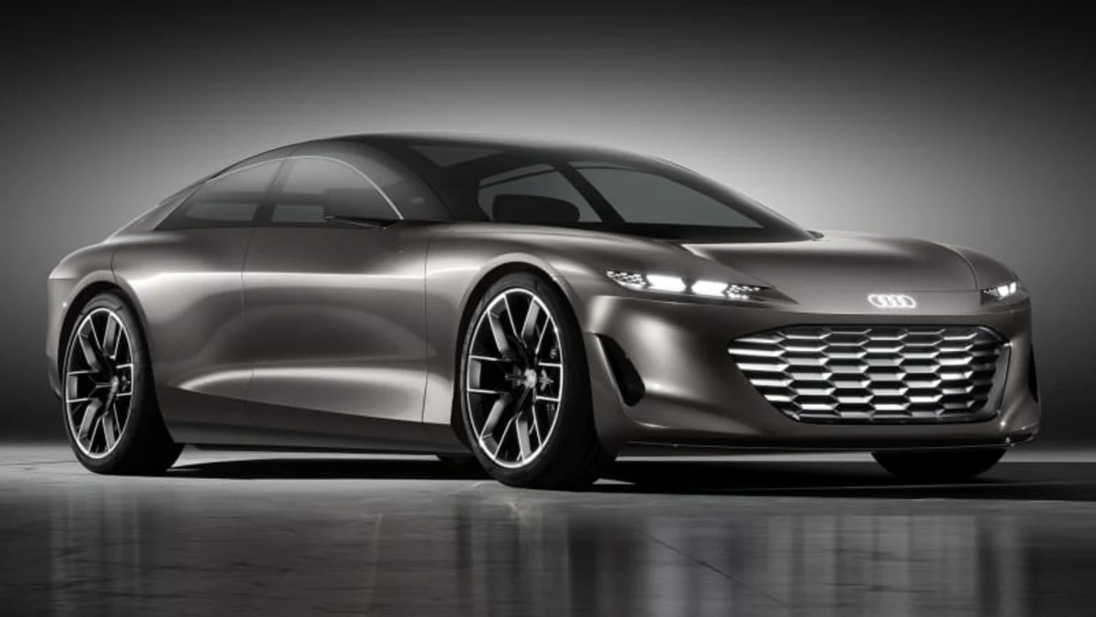 Audi's GrandSphere concept was designed as a road-going private jet