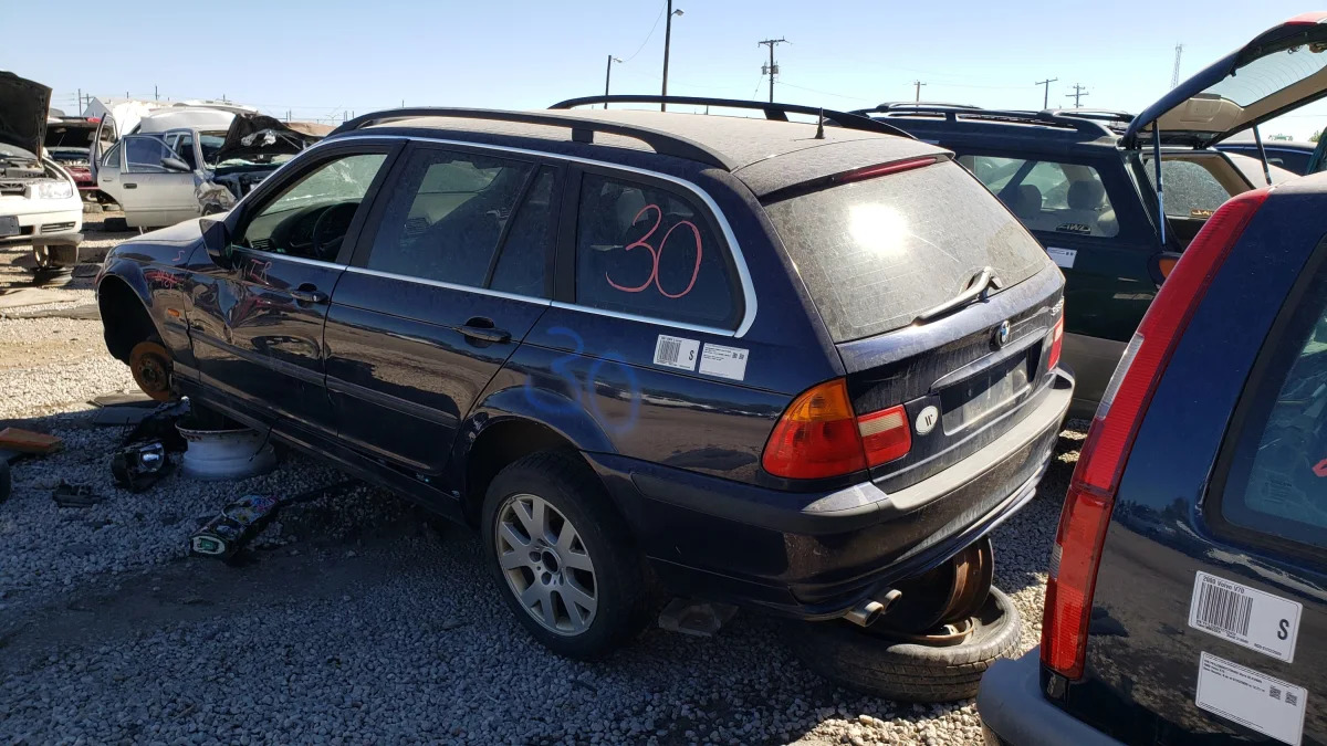 27 - 2001 BMW 325Xi in Colorado junkyard - Photo by Murilee Martin