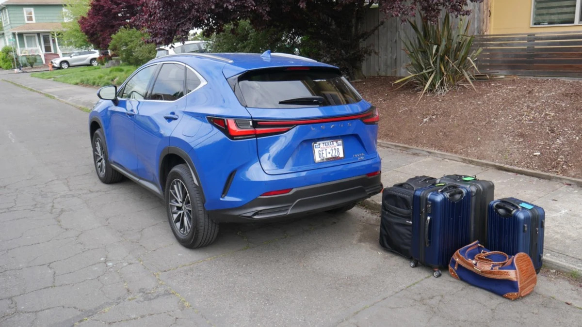 Lexus NX Luggage Test: How much cargo space?
