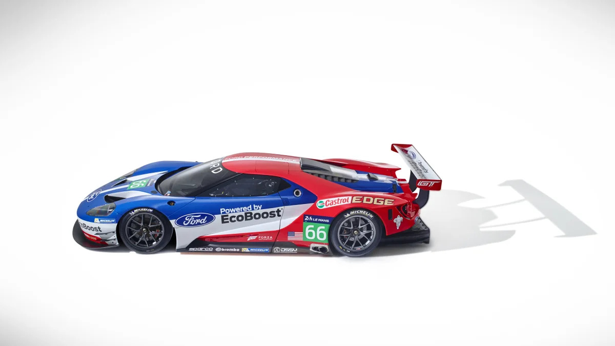 Ford GT LM GTE Pro top side
