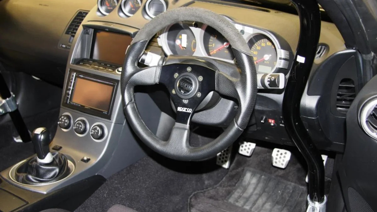 Veilside Nissan 350Z cockpit