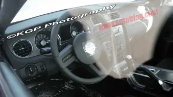 2010 Ford Mustang Interior - spy shots II