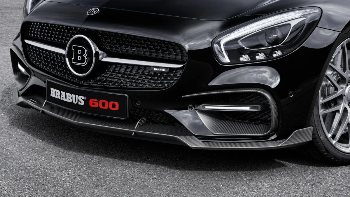 Mercedes-AMG GT S Brabus track nose