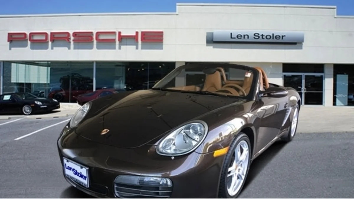 Porsche Boxster Certified Pre-Owned