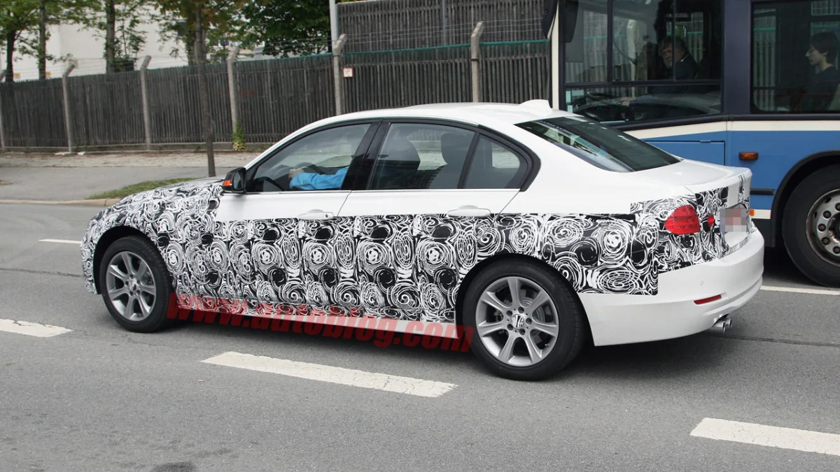 BMW 3 Series: Spy Shots