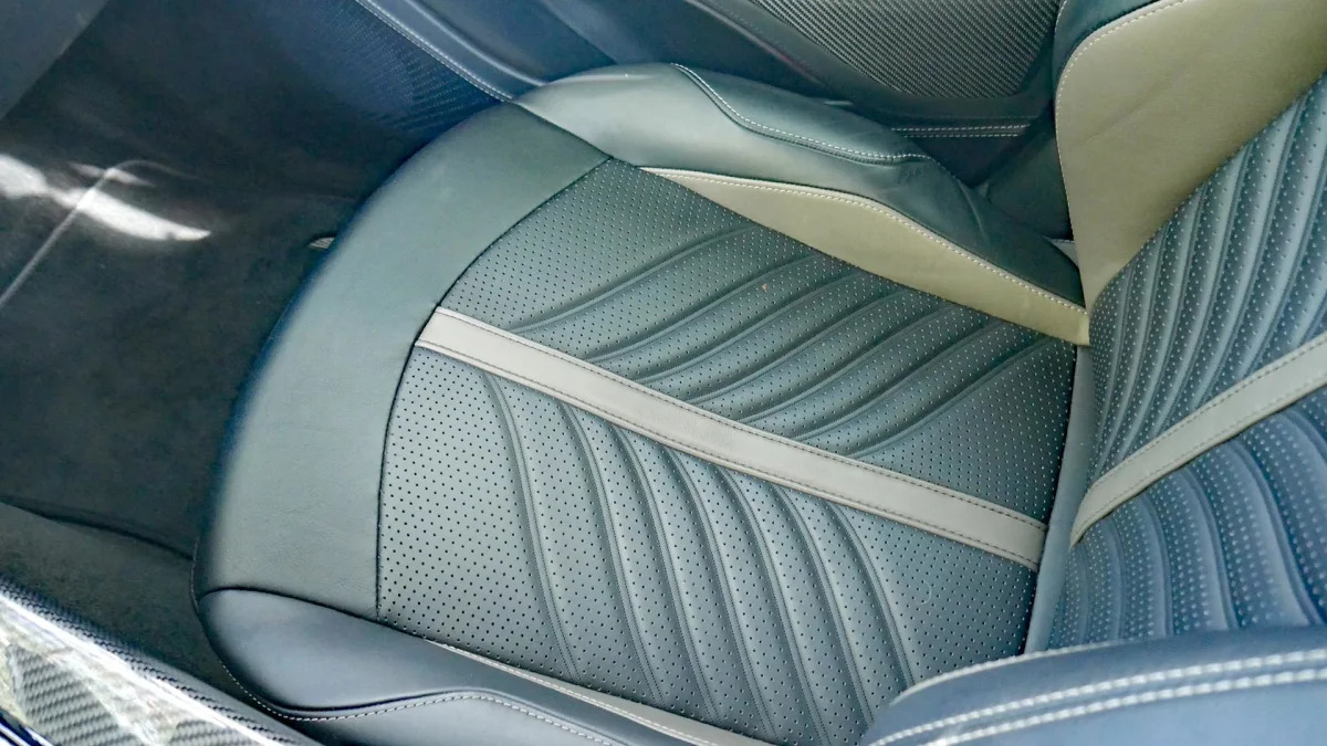 Aston Martin DBX707 seat detail