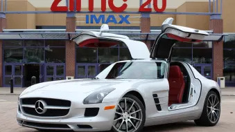 Going Back to the Future in a Mercedes-Benz SLS AMG