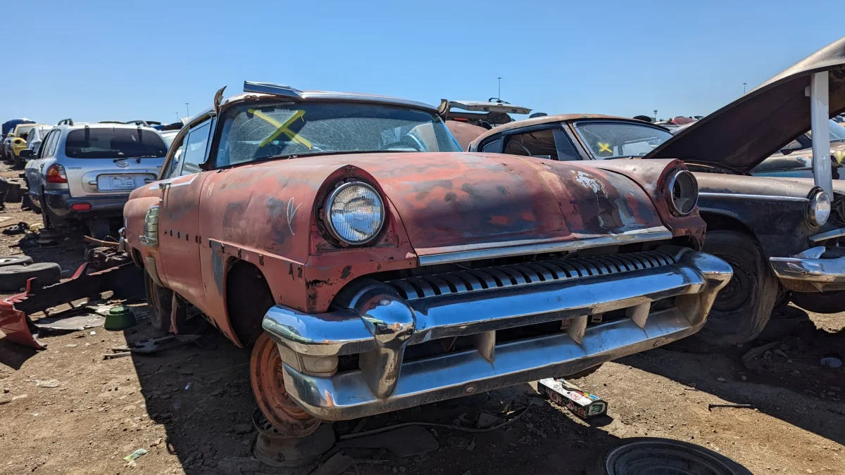 34 - 1955 Mercury Monterey in Colorado junkyard - Photo by Murilee Martin