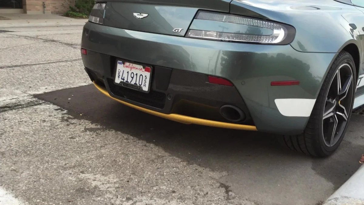 2016 Aston Martin V8 Vantage GT Exterior | Autoblog Short Cuts