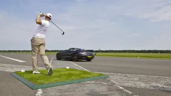 Mercedes-Benz SLS AMG golf trick