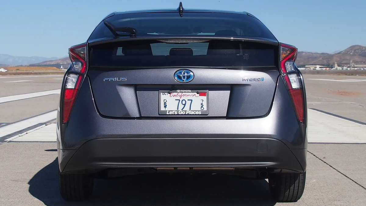 2016 Toyota Prius rear view