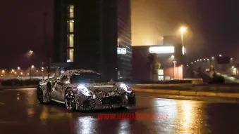 2020 Maserati sports car test mule spy shots