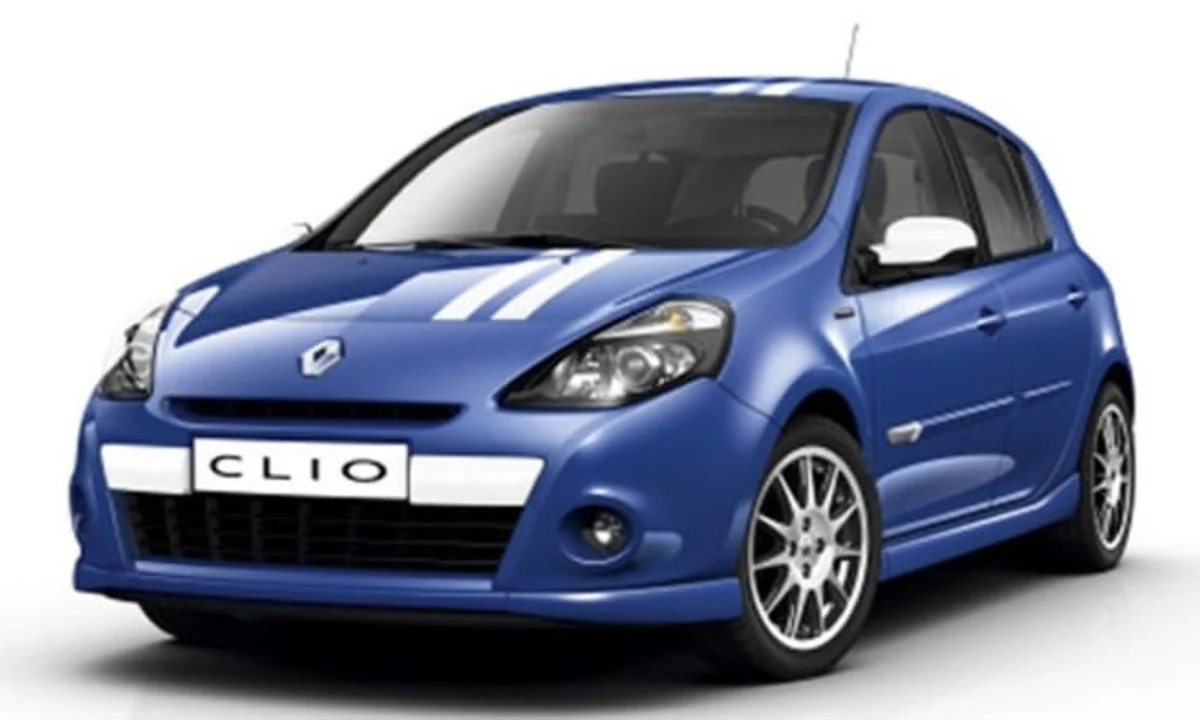 Renault stripes up the base Clio with Gordini edition - Autoblog