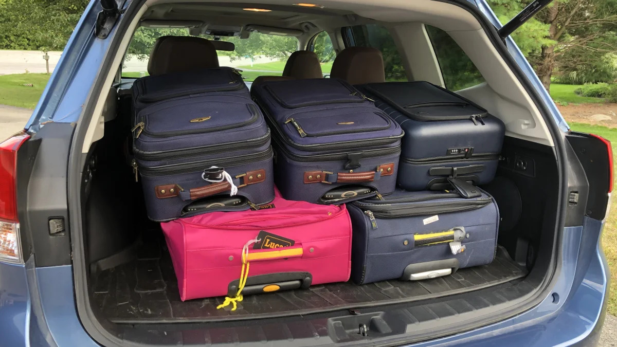 2019 Subaru Forester luggage test