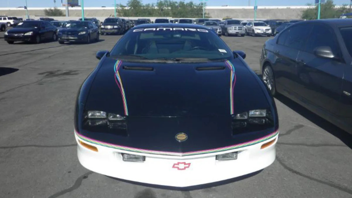 1993 Chevrolet Camaro Indy 500 Pace Car front view