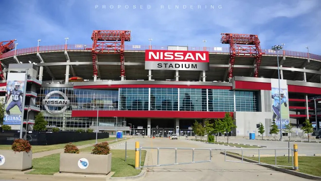 Titans release rendering of proposed new stadium, price tag