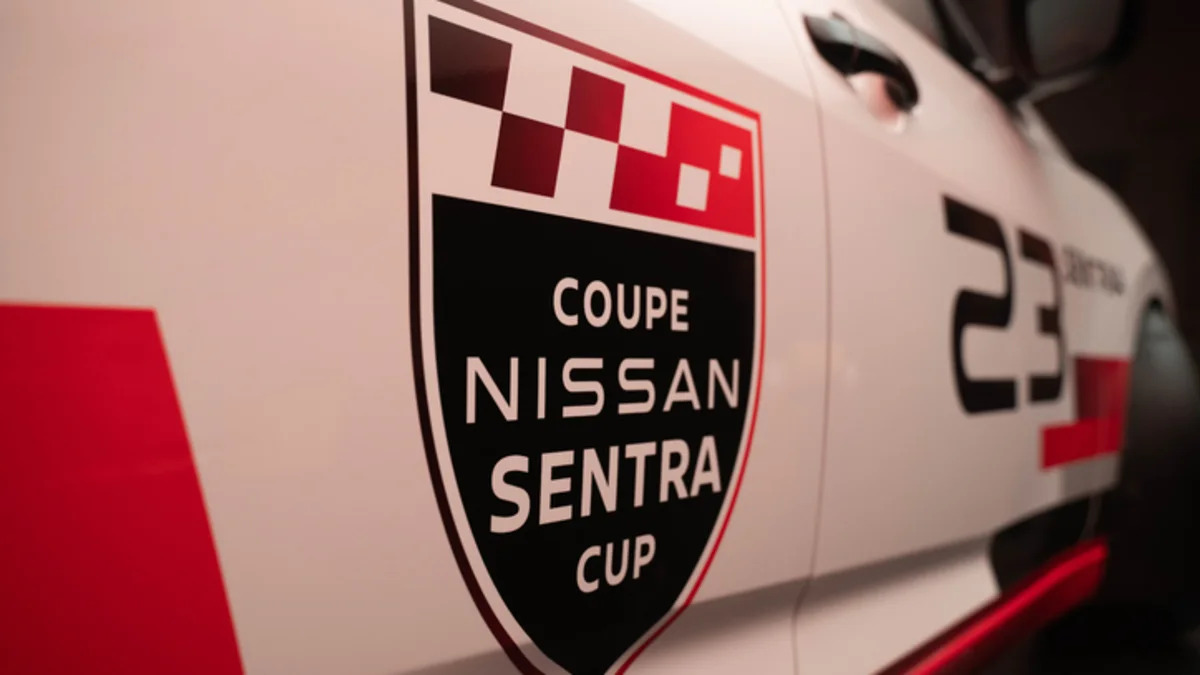 Nissan Sentra cup badge