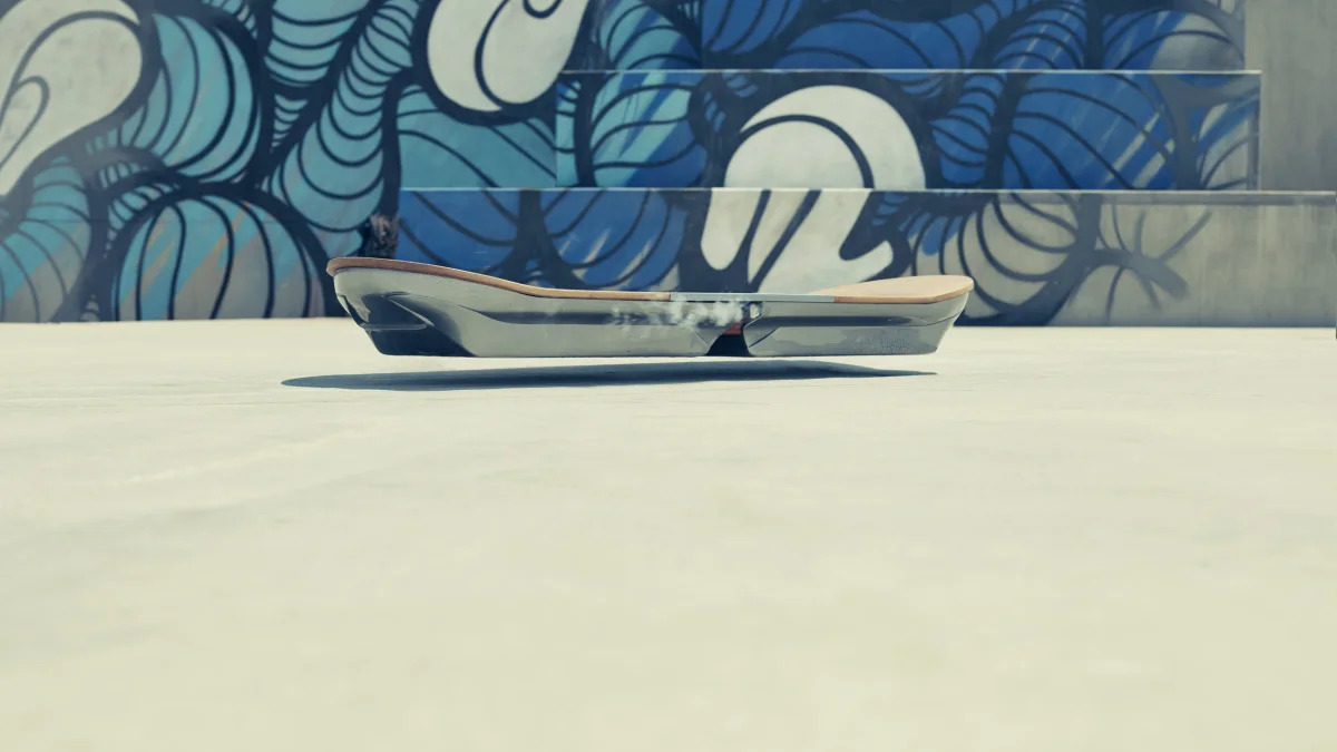 Lexus hoverboard floating