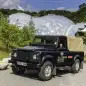 Land Rover Electric Defender at the Eden Project