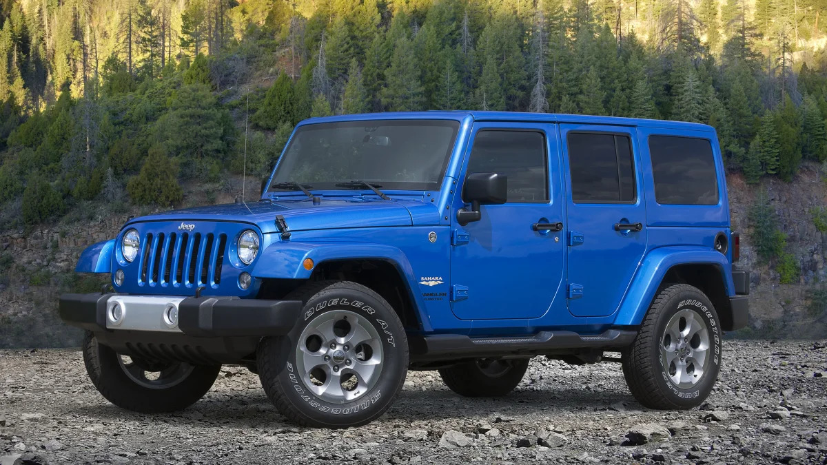 blue 2015 jeep wrangler unlimited forest