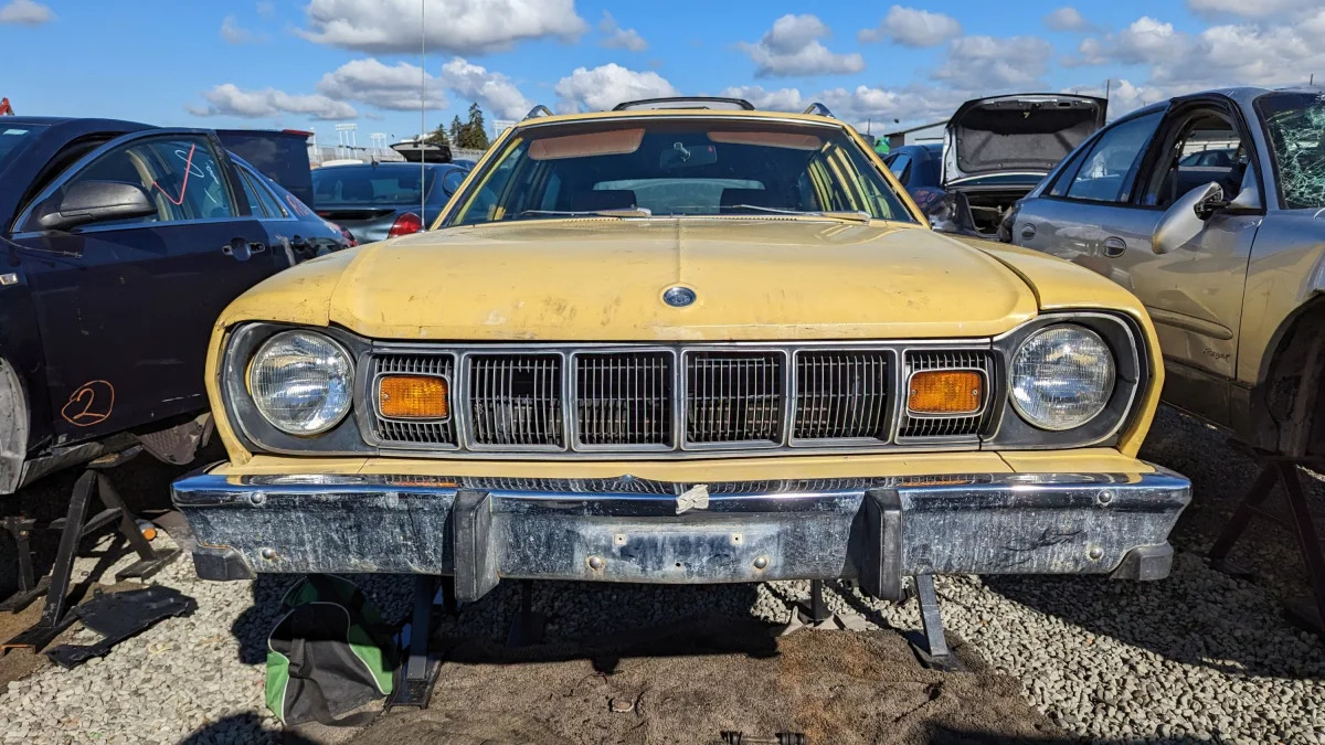 27 - 1977 AMC Hornet wagon in California junkyard - photo by Murilee Martin