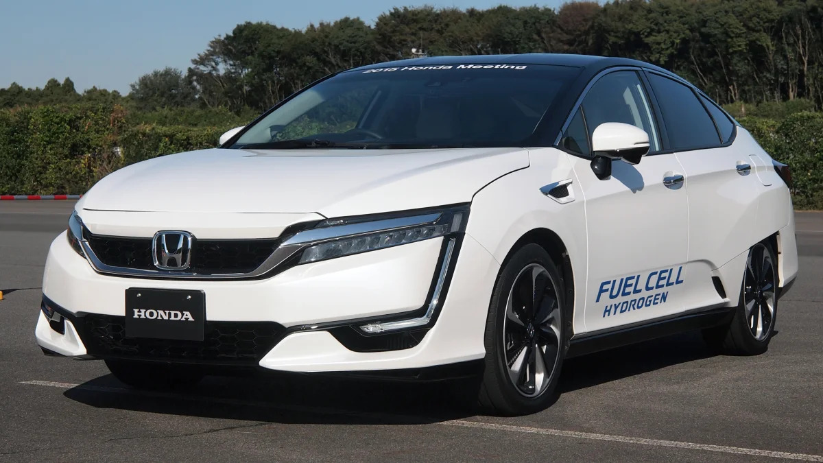 Honda FCEV hydrogen fuel cell electric vehicle