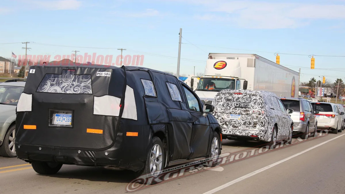 2017 chrysler town and country testing fleet