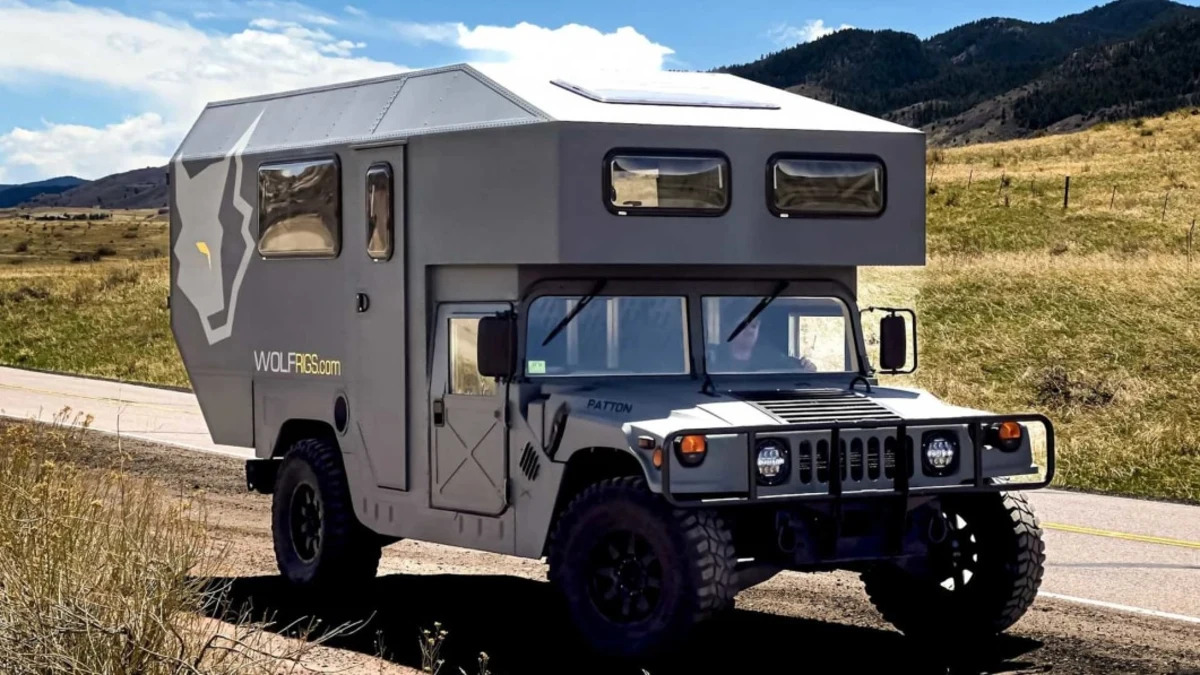 Wolf Rigs Patton overlander gives the Hummer H1 a new mission