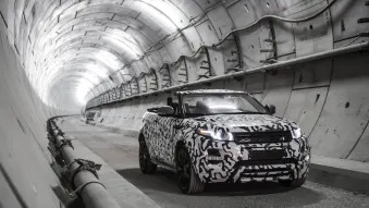 Land Rover Range Rover Evoque Convertible: prototype in London Crossrail