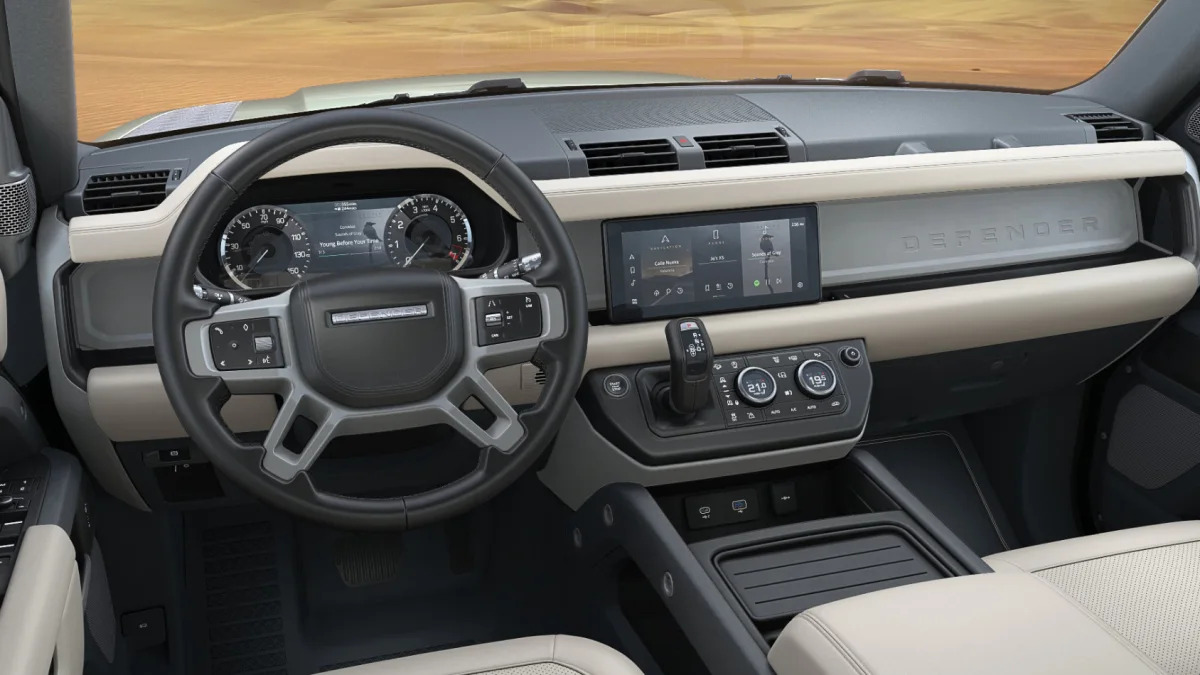 2020 Land Rover Defender 110 interior