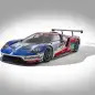 Ford GT LM GTE Pro #66 front 3/4