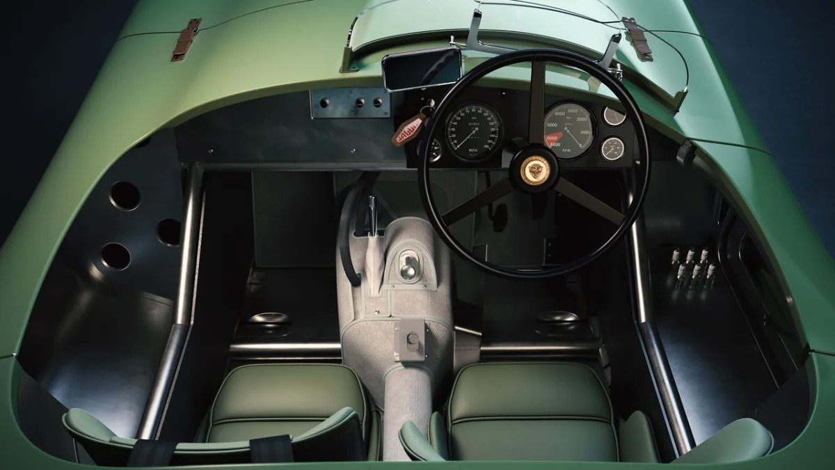 Jaguar Classic C-type_interior