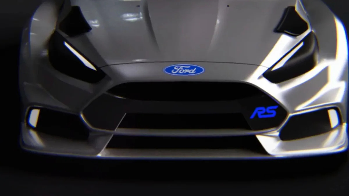 ford focus rs rx front detail