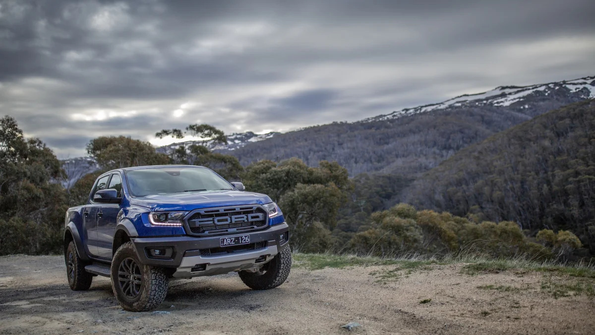 2019 Ford Ranger Raptor in Australia