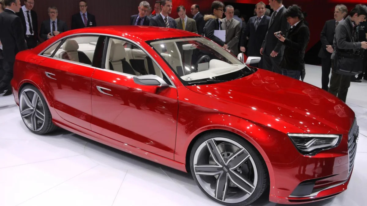 Audi A3 sedan concept: Geneva 2011