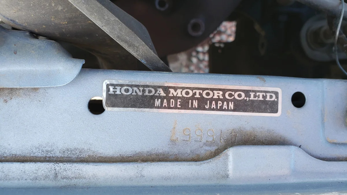 17 - 1984 Honda Civic 1300 Hatcback in Colorado junkyard - Photo by Murilee Martin