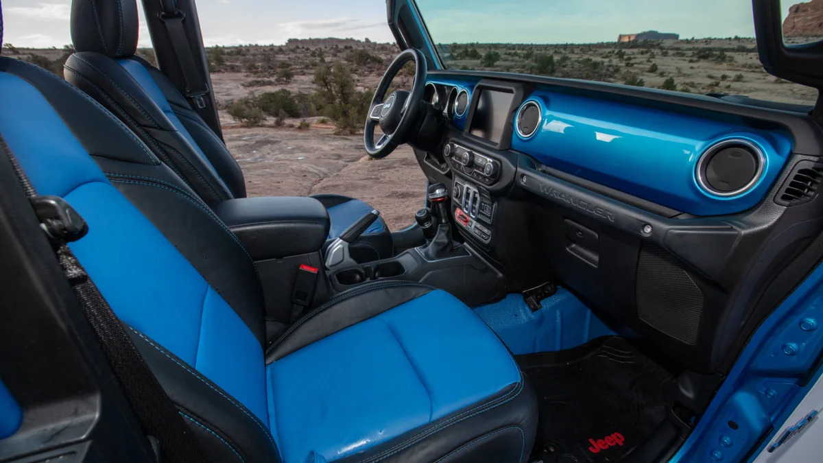 Jeep Magneto BEV interior