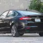 2017 ford fusion sport rear side