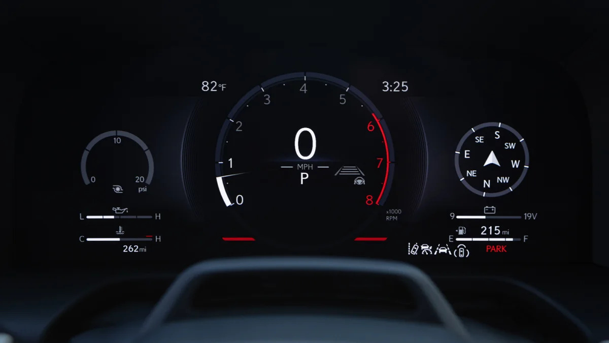 2024 Lexus GX 550 Luxury+ instrument panel
