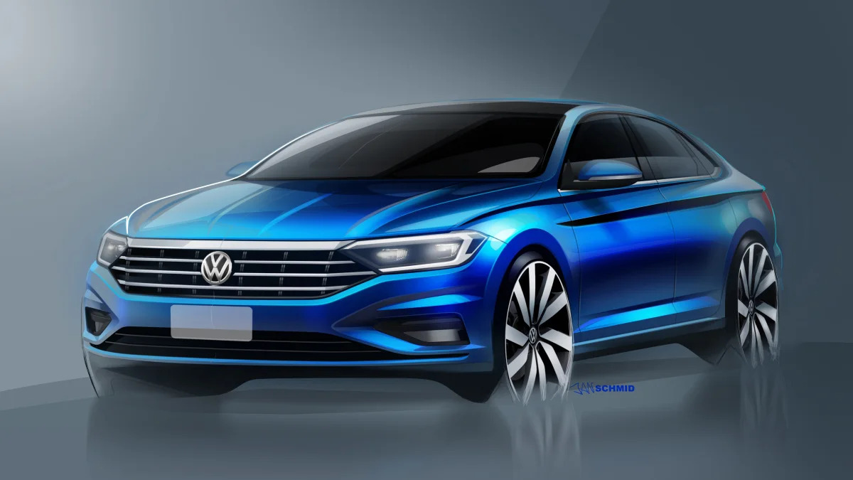 2019 Volkswagen Jetta rendering